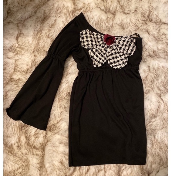 NWT Judith March One Shoulder Dress - Picture 5 of 6